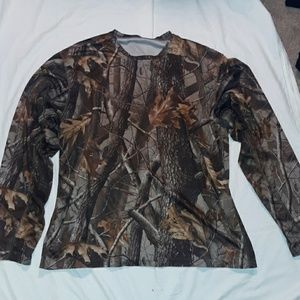Mens 3X RealTree hunting longsleeve shirt